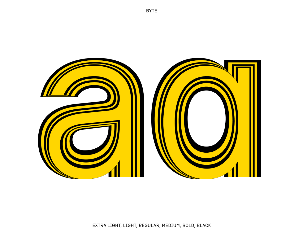 Кейс “Byte Typeface